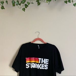 the strokes band tee
